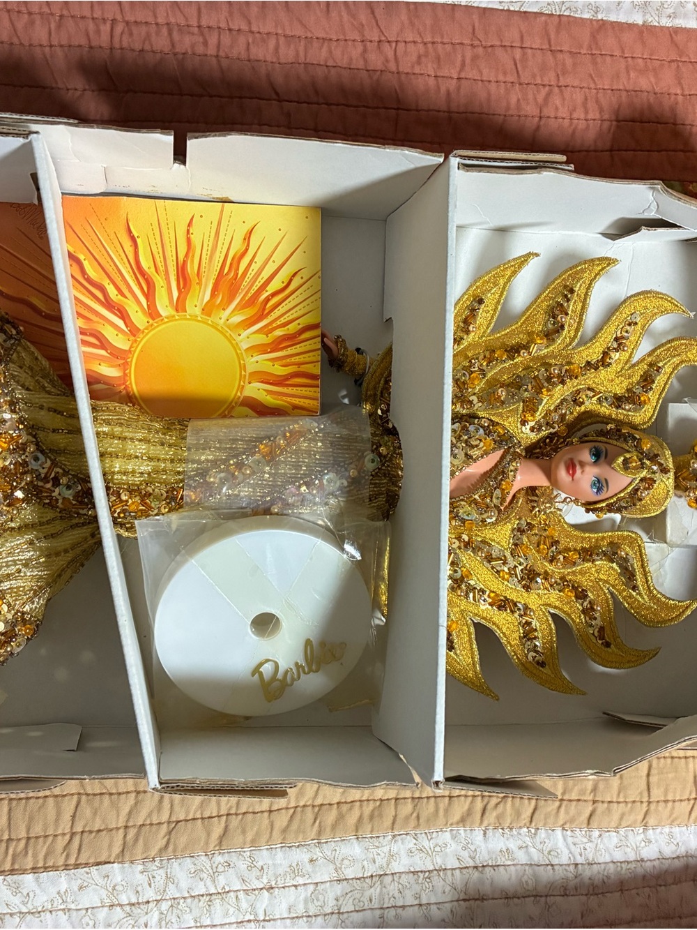 Barbie Goddess of the Sun Poster - Gold and Yellow - Picture 2 of 4